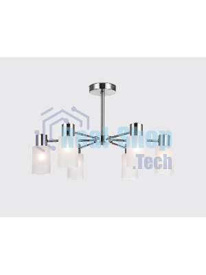 Светильник Ambrella light TR9572/6 SN сатин E14*6 max 40W 620*620*385
