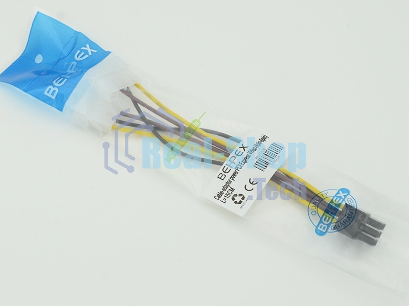 Кабель питания Molex/PCI-E 6pin 0.15м