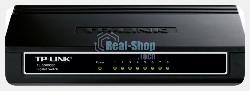 Коммутатор TP-Link SMB TL-SG1008D 8-port Gigabit Switch, plastic case