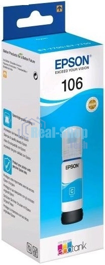 Чернила Epson 106C C13T00R240 голубой (70 мл) для Epson L7160/7180