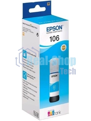 Чернила Epson 106C C13T00R240 голубой (70 мл) для Epson L7160/7180