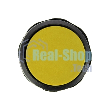 Кнопка Rexant EB22 возвратная желтая NO+NC 230 В