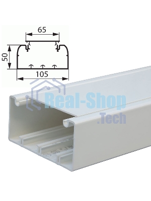 Кабель-канал 105х50 L2000 пластик Leg 010429