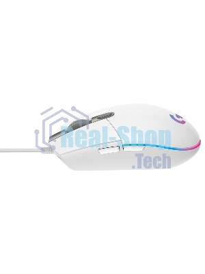 Мышь проводная Logitech G102 LIGHTSYNC белый, 8000 dpi, USB, кнопки - 6