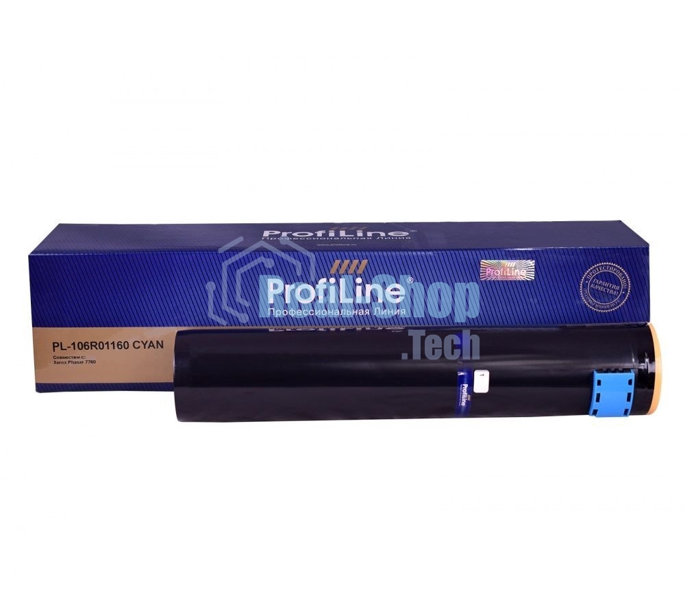 Картридж лазерный ProfiLine PL-106R01160 для принтеров Xerox Phaser 7760 Голубой 25000 копий