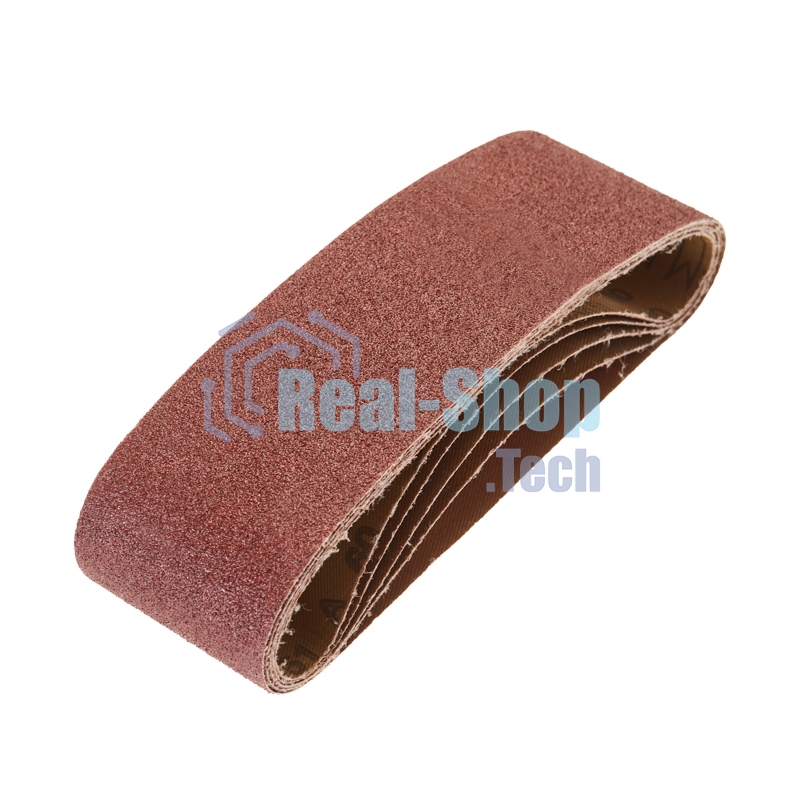 Лента шлифовальная бесконечная Kranz 75х533мм, P60 (5 шт/уп)