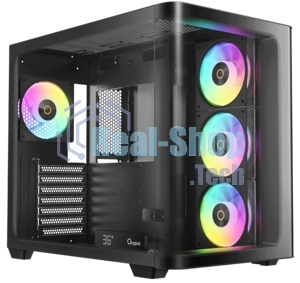 Компьютерный корпус Ocypus Iota C70 BK Curve ARGB Digital (Iota-C70-BKD400CD-GL)