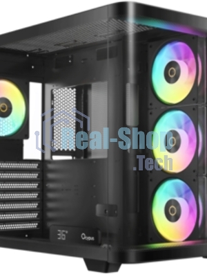 Компьютерный корпус Ocypus Iota C70 BK Curve ARGB Digital (Iota-C70-BKD400CD-GL)