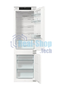 Встраиваемый холодильник Gorenje NRKI517141 белый двухкамерный 175/68 л морозилка снизу, No Frost