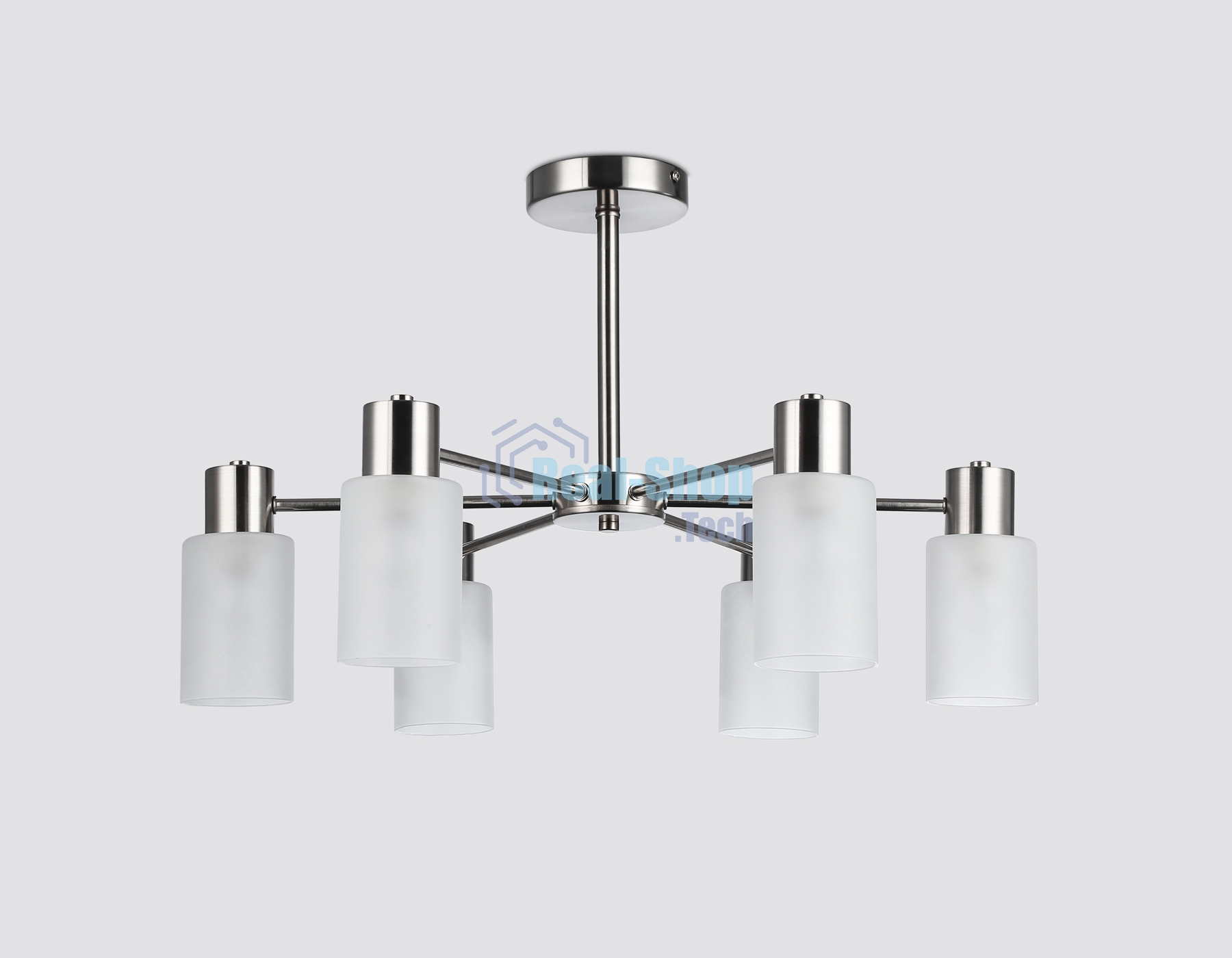 Светильник Ambrella light TR9572/6 SN сатин E14*6 max 40W 620*620*385