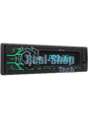 Автомагнитола Prology CMX-190, 1 DIN, Bluetooth, USB Type-A, AUX, пульт ДУ