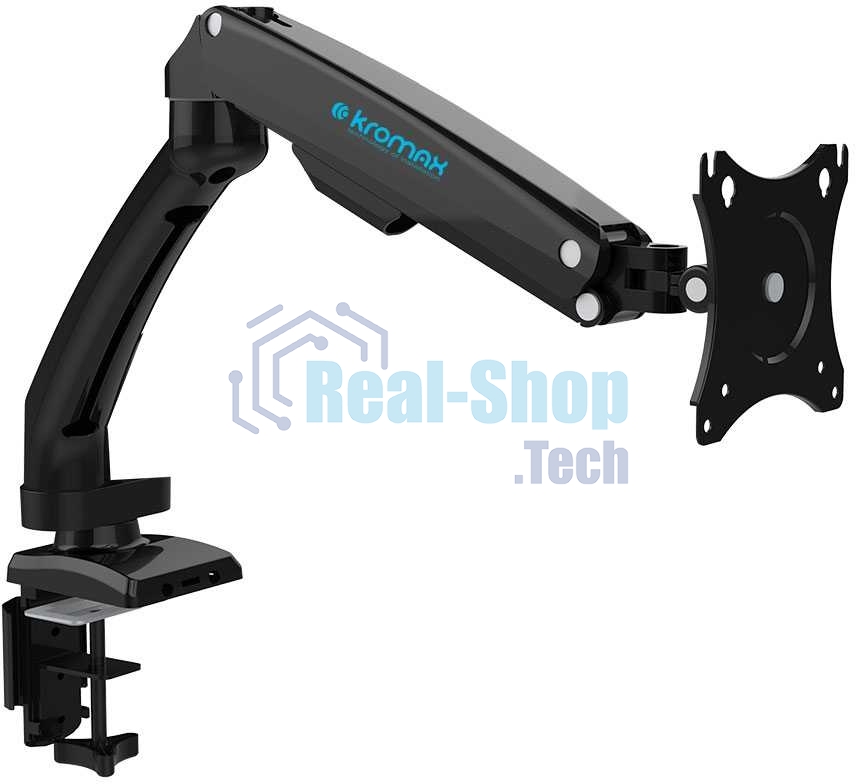 Кронштейн для мониторов Kromax OFFICE-8 черный, для LCD/LED мониторов 15