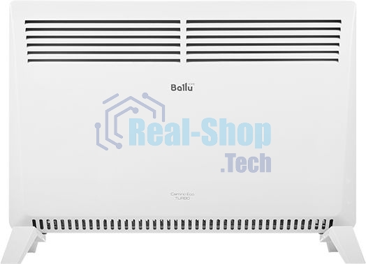 Конвектор Ballu Camino Eco Turbo BEC/EMT-2000 белый, 2000 Вт, 25 м2, термостат
