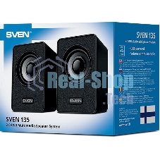 Акустическая система SVEN 135, черный (6 Вт, питание USB)