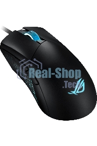 Мышь проводная ASUS ROG Gladius III черный, 19000 dpi, USB, кнопки - 6