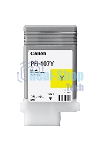 Картридж струйный Canon PFI-107Y (6708B001) желтый (130 мл) для Canon iP F680/685/780/785