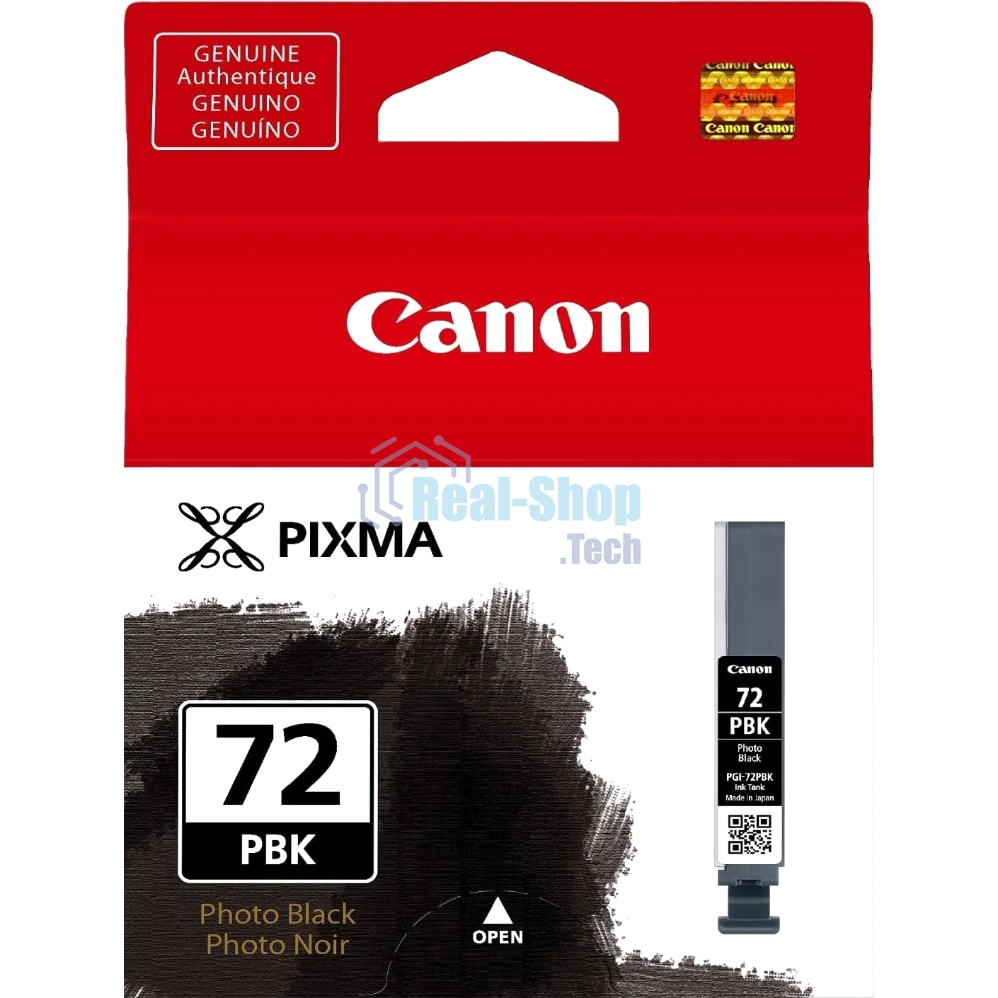 Картридж струйный Canon PGI-72PBK (6403B001) фото черный (510 стр.) для Canon PRO-10