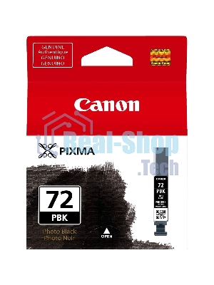 Картридж струйный Canon PGI-72PBK (6403B001) фото черный (510 стр.) для Canon PRO-10