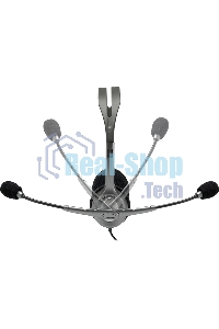 Гарнитура проводная Logitech Headset H110 grey (981-000472/981-000271)