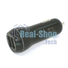 Автомобильное зарядное устройство AMPERIN CCB-2USB USB 1 DC 5V/2.1A USB 2 5V/1A Черный