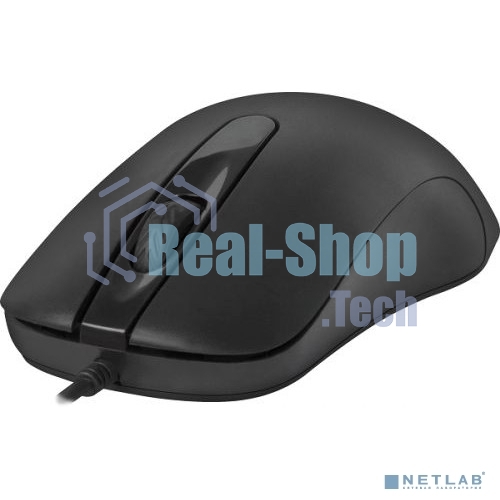 Мышь проводная Defender Classic MB-230 черный, 1600 dpi, USB, кнопки - 4