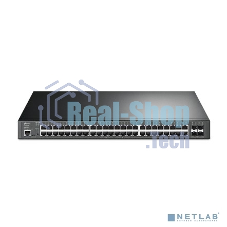 Коммутатор TP-Link TL-SG3452XP 48G 4SFP+ 48PoE+ 500W управляемый