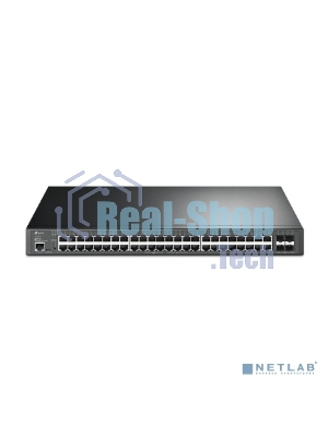 Коммутатор TP-Link TL-SG3452XP 48G 4SFP+ 48PoE+ 500W управляемый