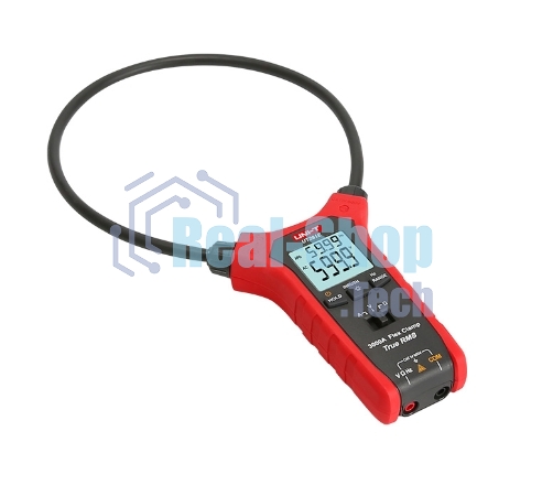 Токоизмерительные клещи UT281E, 600В, 3000А, 60МОм, гибкие зажимы