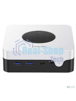 Мини ПК Chuwi LarkBox X Nettop серый/белый i3-1220P(1.5Ghz)/8Gb/256Gb SSD/W11Home/bracket