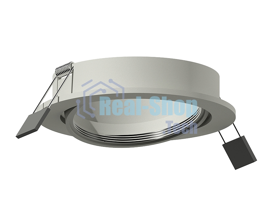 Корпус светильника C7653 SGR серый песок D106*H25mm MR16 GU5.3