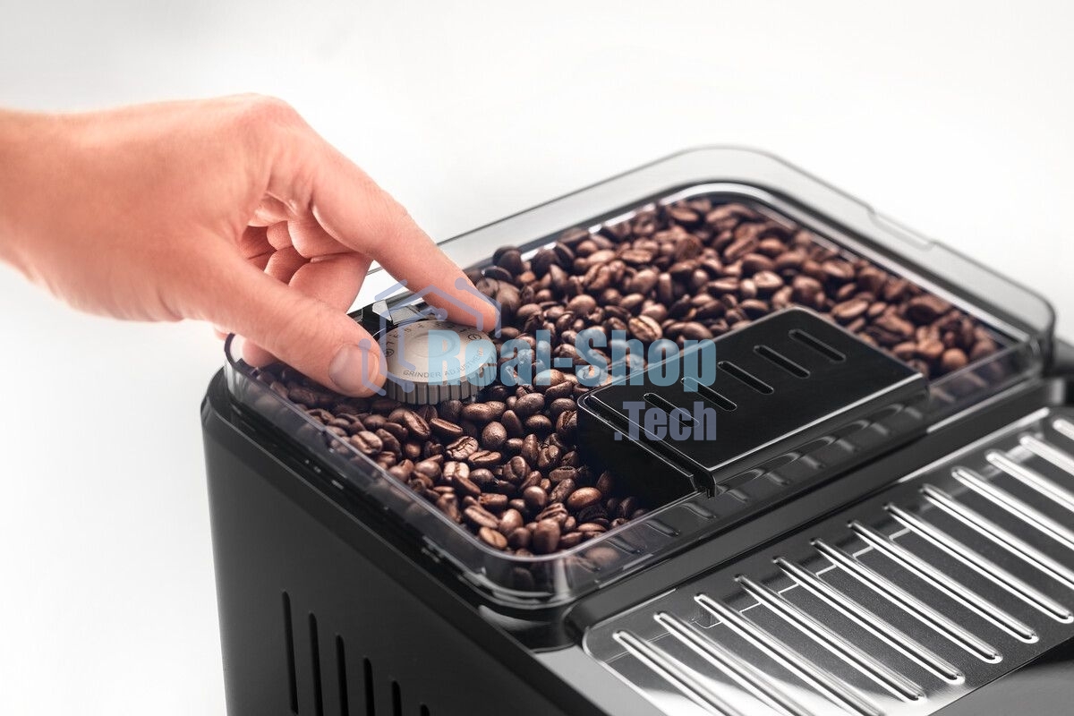 Кофемашина DeLonghi ECAM450.55.S серебристый/черный, исп. кофе - зерновой/молотый, 1.8 л, 1450 Вт, 19 бар