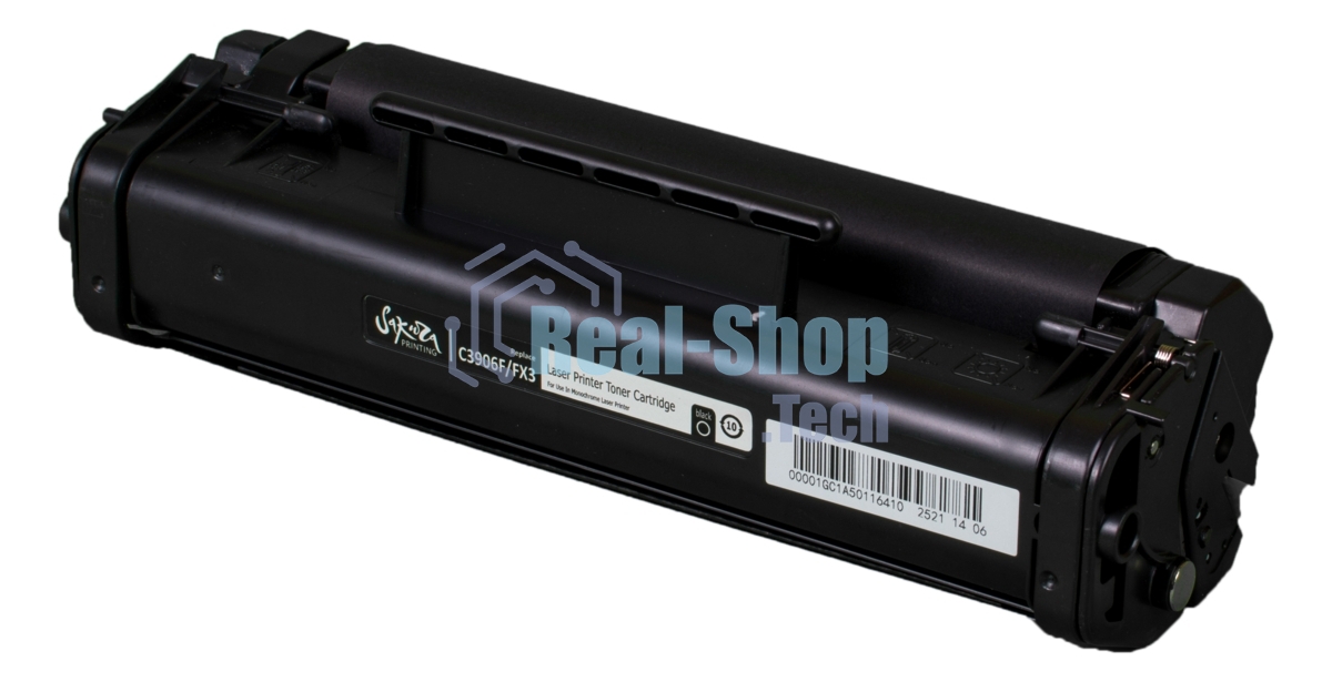 Картридж лазерный Sakura C3906A/FX3 для HP LJ 5L/6L/3100/3150/1100, Canon L200/L250/L300/MP-L90, черный 2500 к.