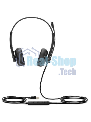 Гарнитура проводная Yealink UH34 Dual UC