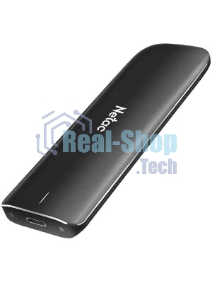 Внешний SSD Netac ZX, 500 Gb, USB 3.2 Gen 2 Type-C, R/W 1050/950, черный