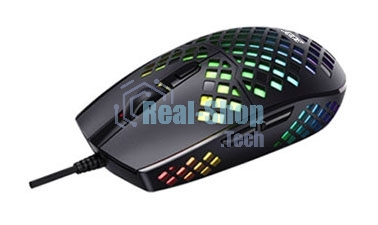 Мышь проводная Acer OMW134 черный, 3200 dpi, USB, кнопки - 6