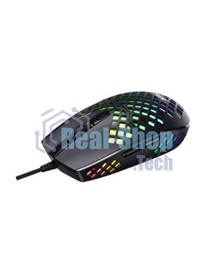 Мышь проводная Acer OMW134 черный, 3200 dpi, USB, кнопки - 6