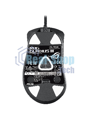 Мышь проводная ASUS ROG Gladius III черный, 19000 dpi, USB, кнопки - 6