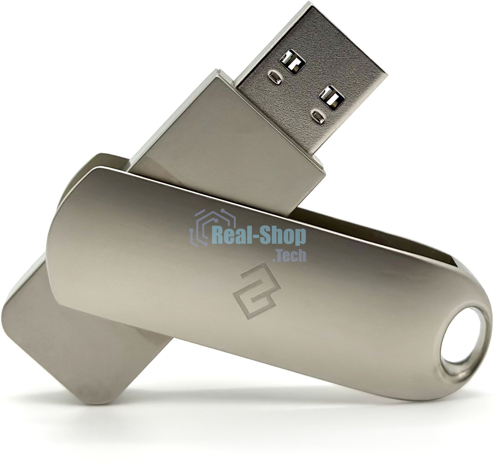 Флешка USB Digma DRIVE3 (DGFUM512A30SR), 512Gb, USB 3.0, R/W 120/50, серебристый