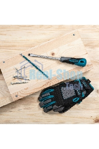 Отвертка Gross 12119 SL8,0 x 150 мм S2, трехкомпонентная рукоятка