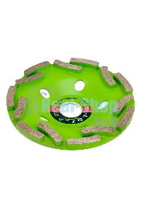 Чашка алмазная Сибртех зачистная 125мм Двухрядная