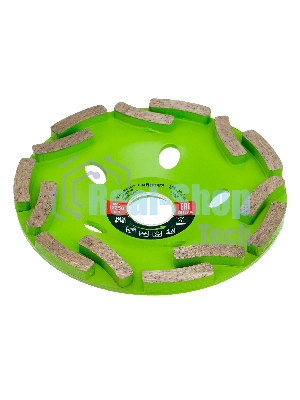 Чашка алмазная Сибртех зачистная 125 мм, двухрядная