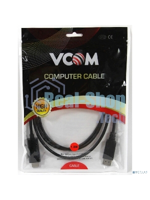 Переходник VCOM CG494-B Кабель-переходник DisplayPort M-> HDMI M 1.8m