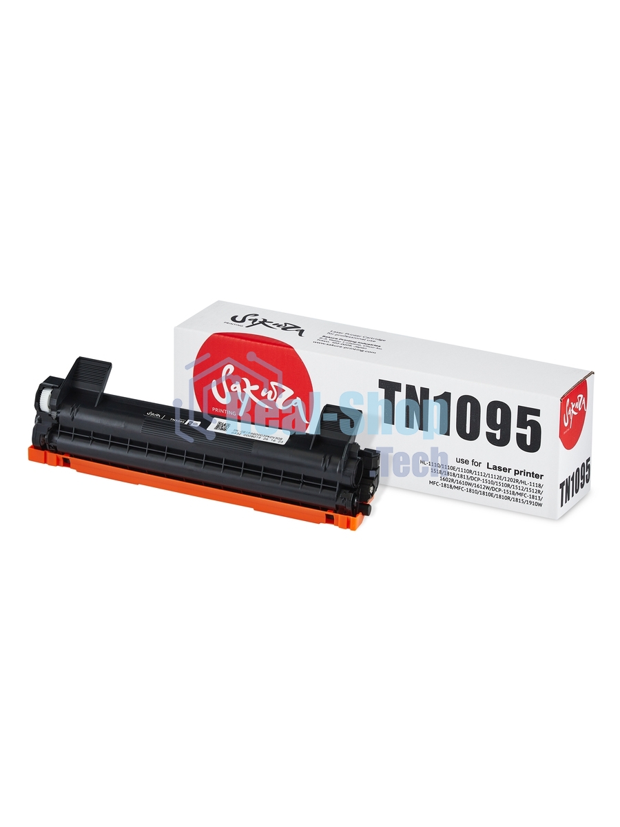 Картридж лазерный Sakura TN1095 для Brother, черный, 1500 к.