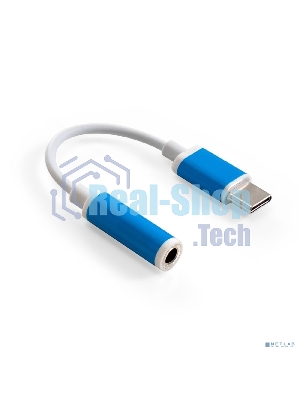 Кабель-адаптер для подключения наушников к устройствам с USB Type-C ExeGate <EX-CCA-UC3.5F-01> (USB Type-C/Jack3.5F (headset), для подключения стандартных наушников, колонок 3.5 мм к телефону, планшету и др.устройствам с аудиоразъемом Type-C)