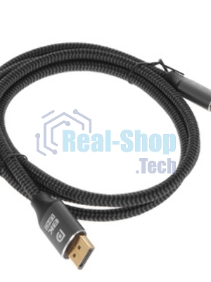 Кабель соединительный DP-DP 1.4V 8K@60Hz R-Angle 1.5м, медь, Telecom Pro TCG751-1.5M