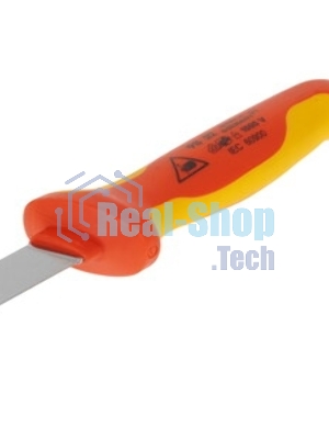 Нож кабельный KNIPEX 9852 1000V 180 мм электротехнический. инстументальная сталь,закаленная в масле.