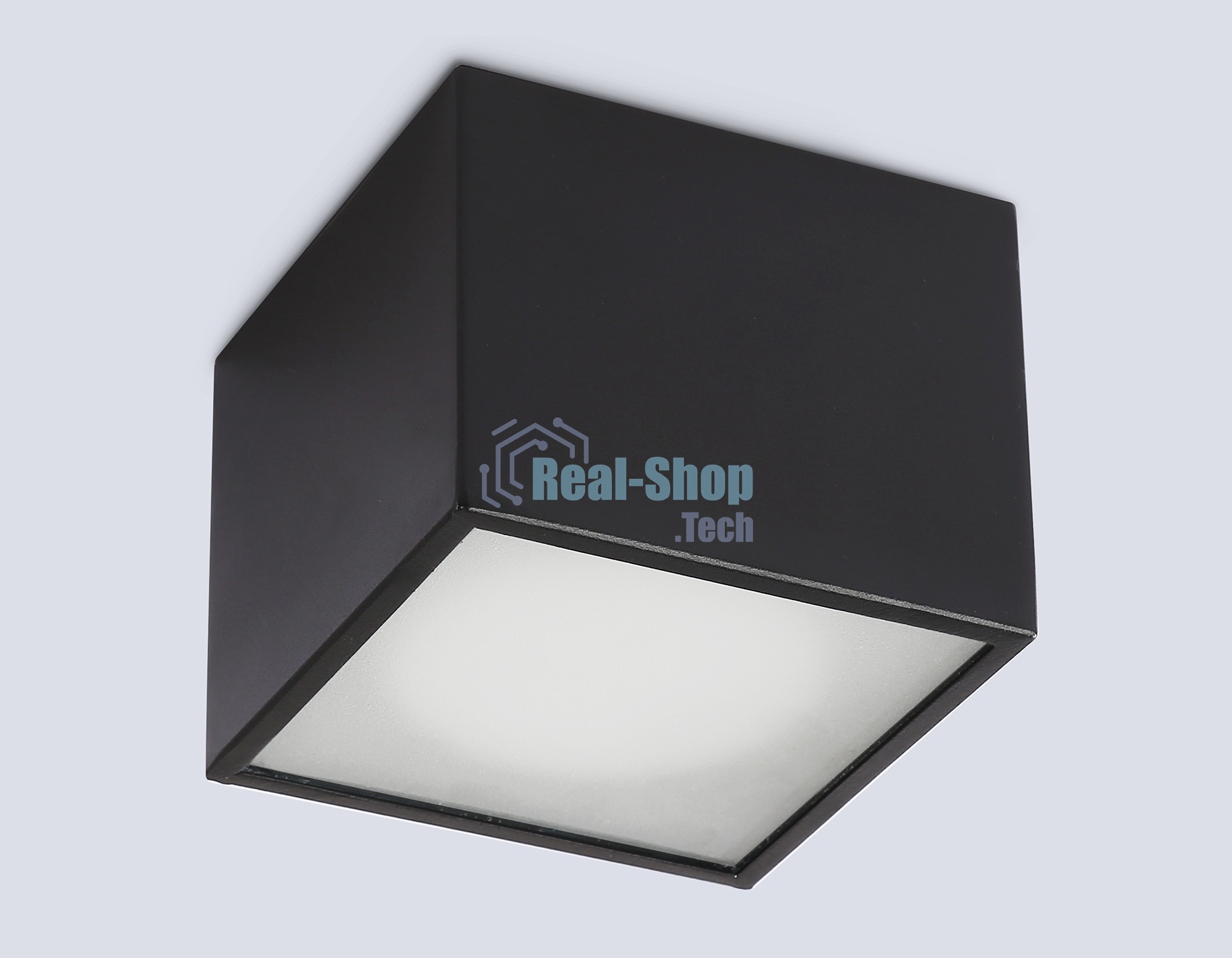 Светильник Ambrella light TN6532 BK черный IP44 GX53 100*100*80