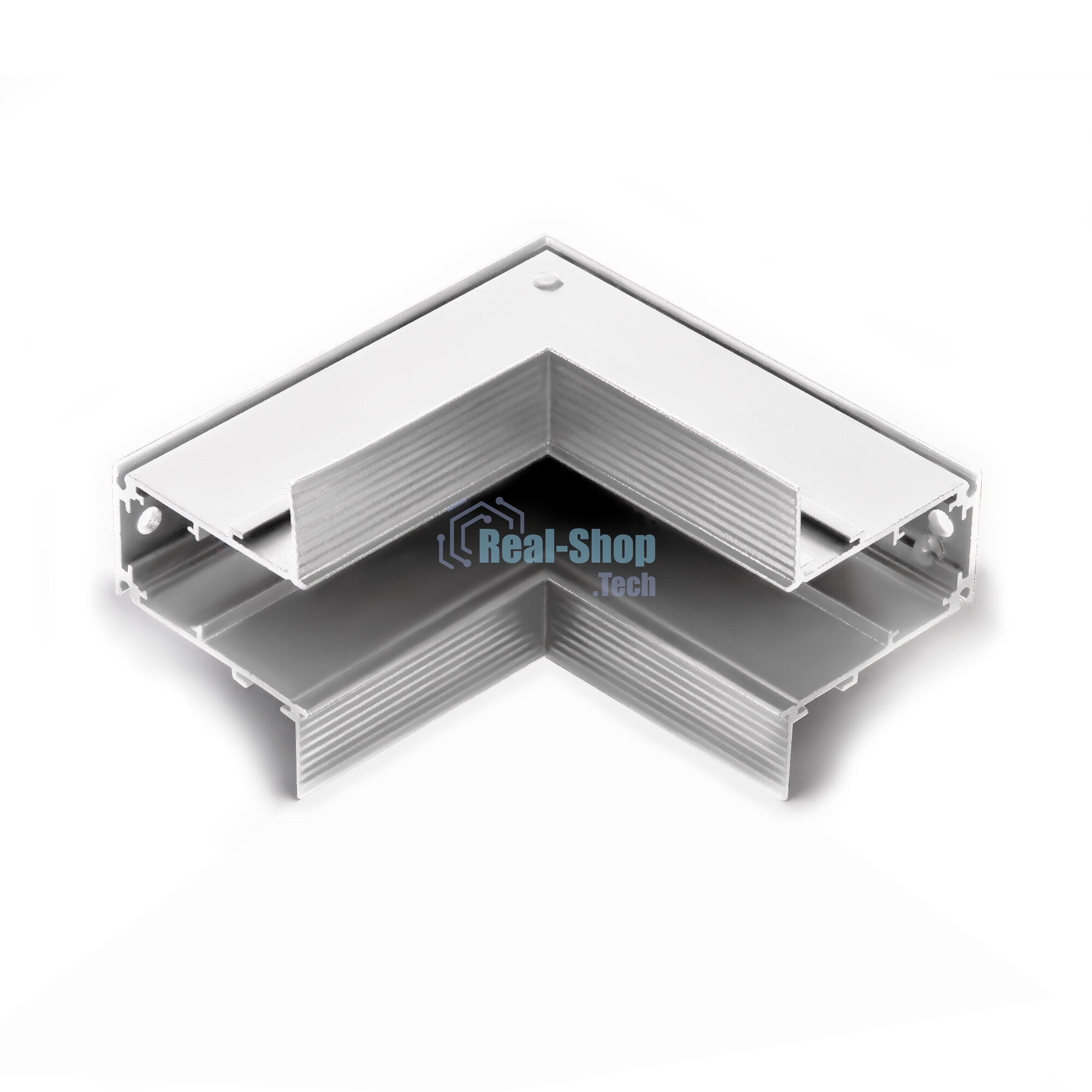 Slim Magnetic Коннектор угловой внутренний для встраиваемого шинопровода белый 85093/11
