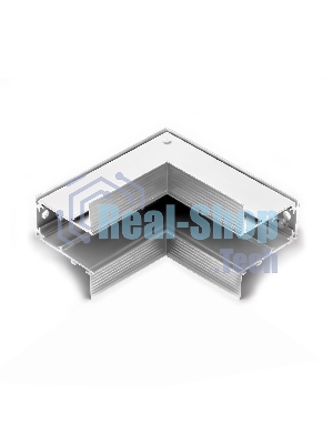 Slim Magnetic Коннектор угловой внутренний для встраиваемого шинопровода белый 85093/11