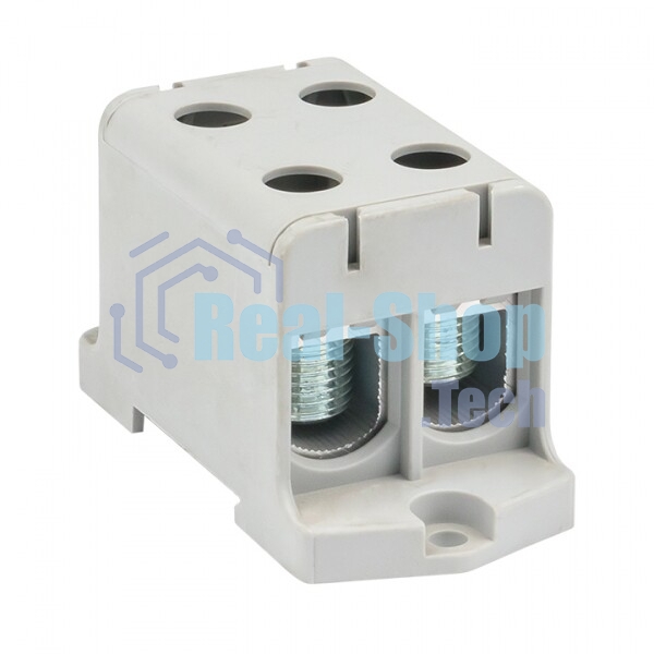 Клемма силовая вводная двойная КСВ 16-95 серая EKF PROxima plc-kvs2-16-95-grey EKF